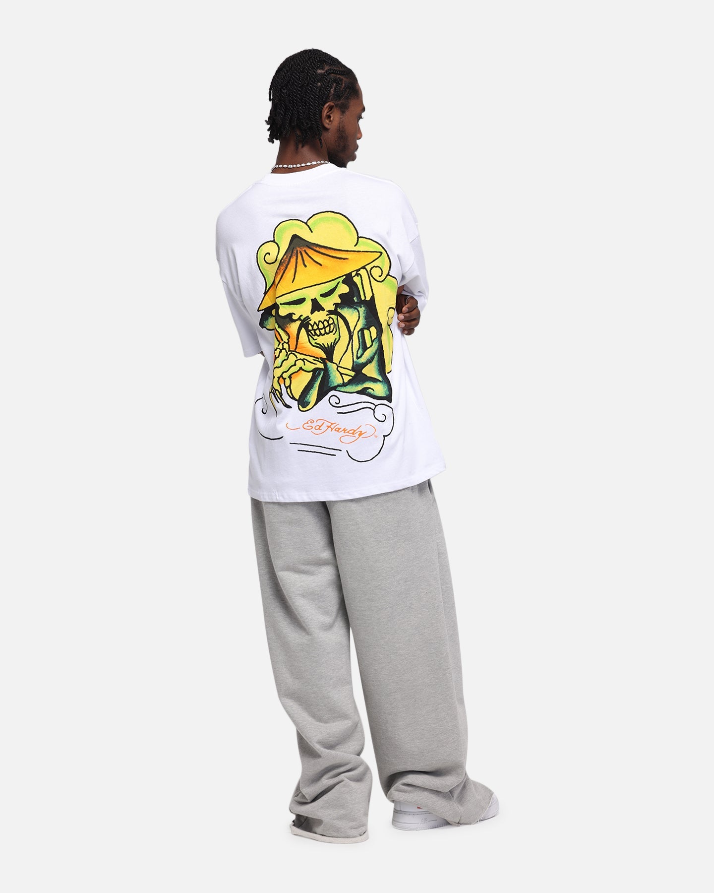 Ed Hardy Skull Sovereign T-Shirt White