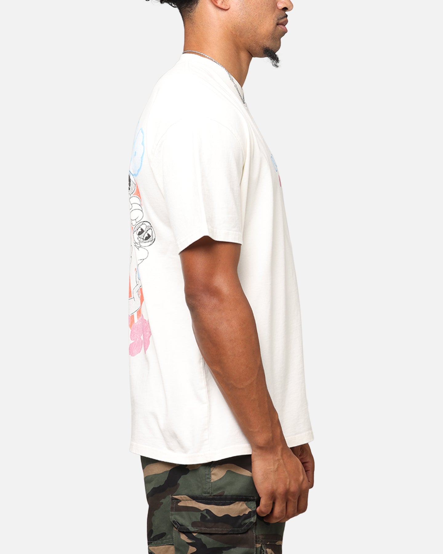 Goat Crew Disney’s Daisy Duck & Donald Duck Heavy T-Shirt Off White
