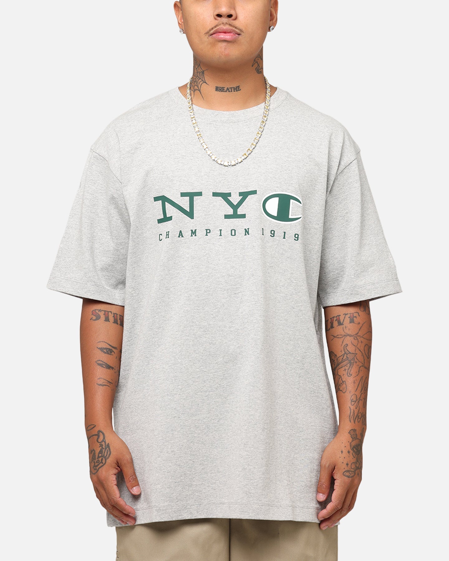 Champion Rochester Graphic T-Shirt Grey