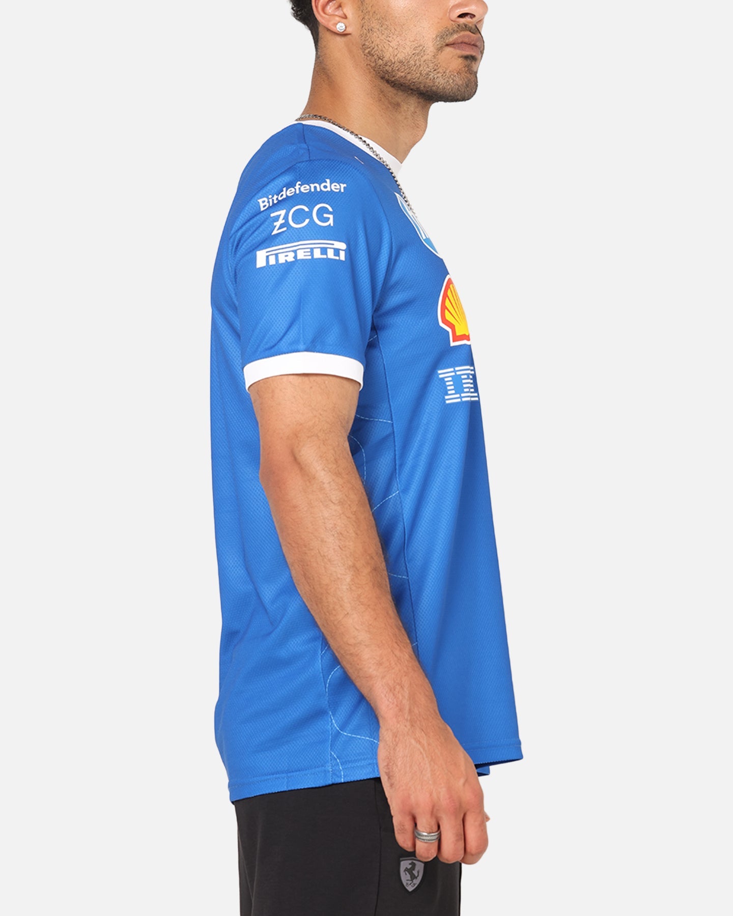 Puma X Scuderia Ferrari Monza T-Shirt Steer Blue