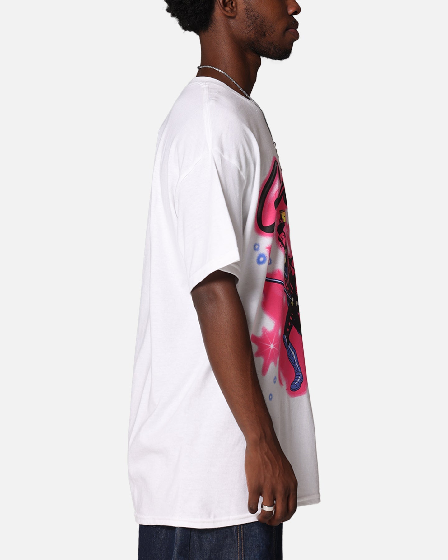 Goat Crew Marvel X-Men Gambit Airbrush T-Shirt White