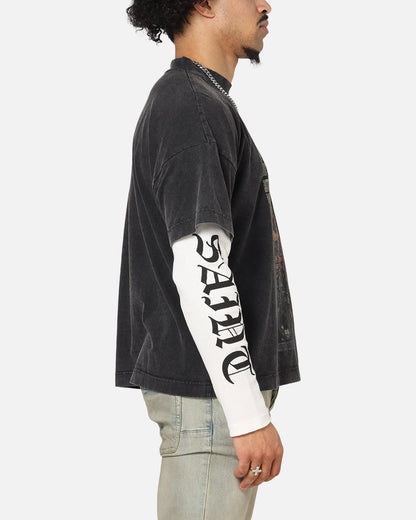 Saint Morta Kingdomcome Long Sleeve T-Shirt Vintage Black