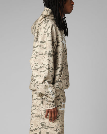Loiter Hybrid Hoodie Digi Camo