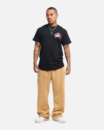 Deathrow Records Doberman Bandana T-Shirt Black