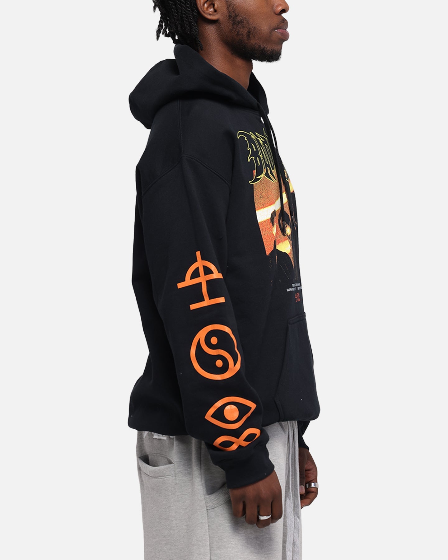 Bad Omens Fire Starting Hoodie Pepper