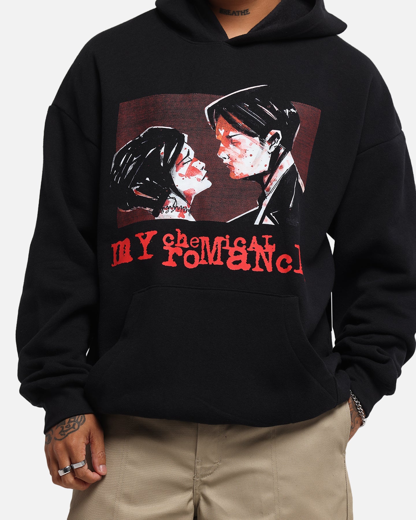 My Chemical Romance Tear Us Apart Hoodie Black