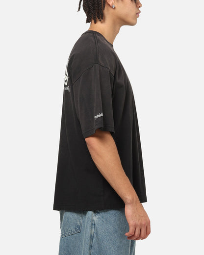 Mitchell & Ness Los Angeles Lakers Tape T-Shirt Black