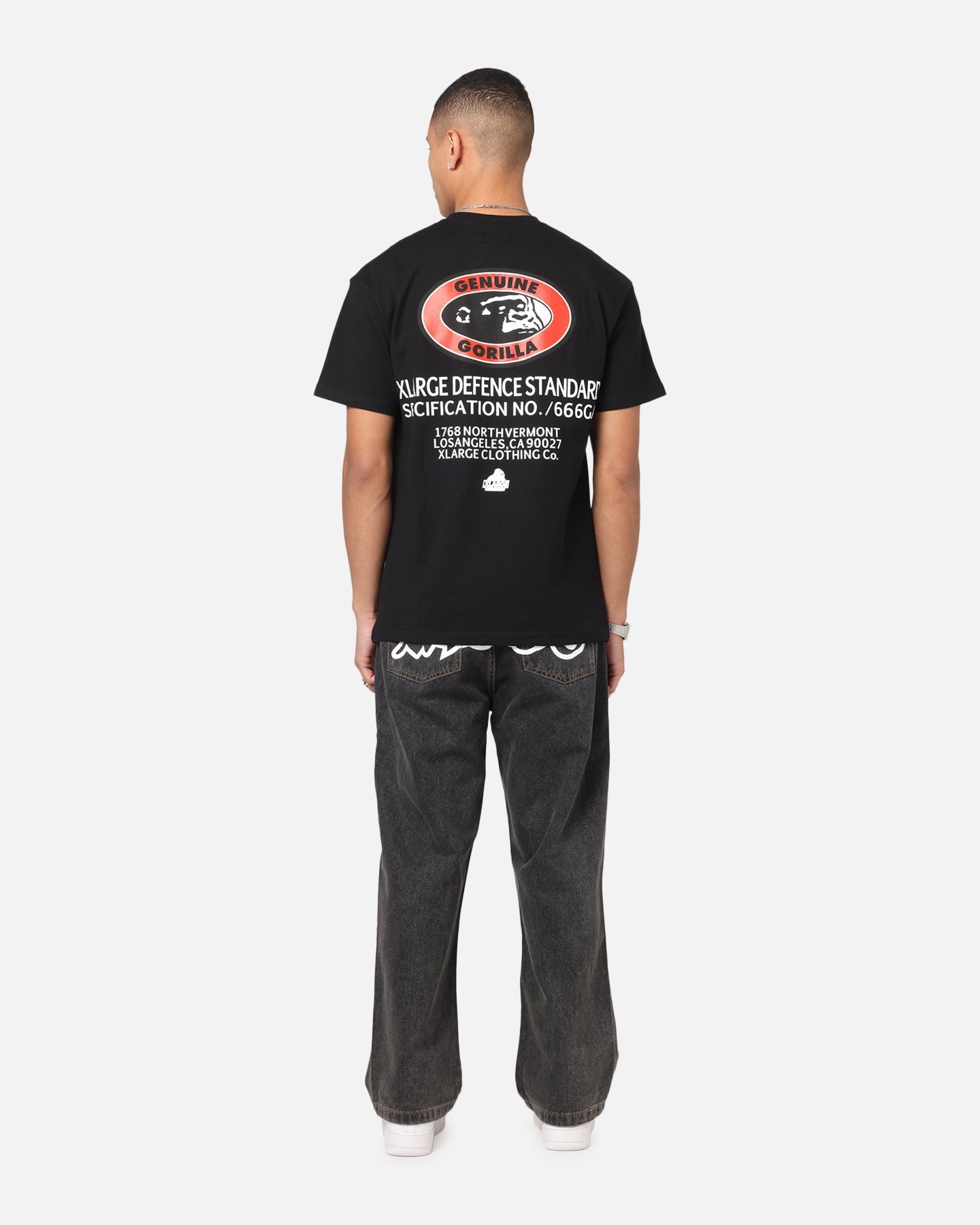 X-Large Defence T-Shirt Black