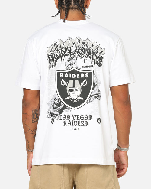 New Era Las Vegas Raiders Rose Oversized T-Shirt White