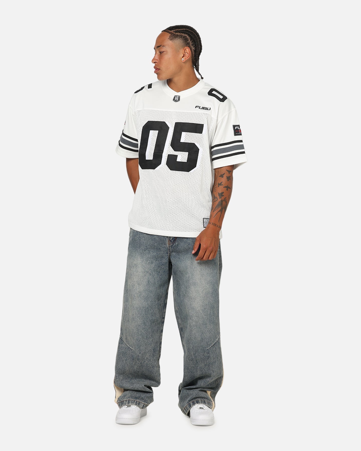 Fubu Game Day Jersey White