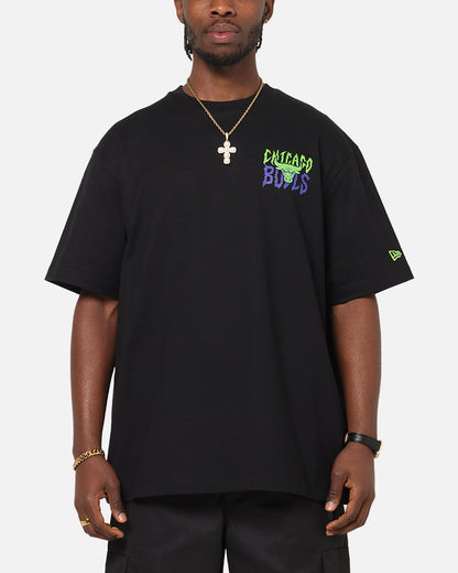 New Era Chicago Bulls Drip T-Shirt Black