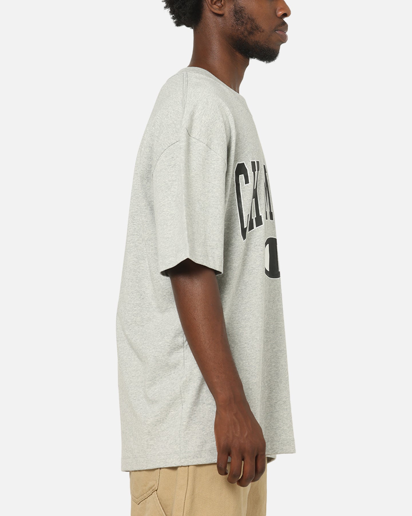 Champion CH Crew Athletic T-Shirt Grey Marle
