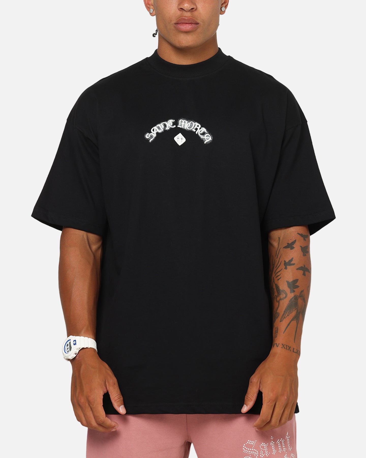 Saint Morta The Return Boxy T-Shirt Black