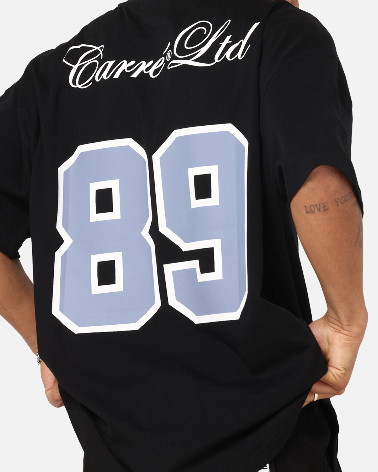 Carre Hitta Grid Iron T-Shirt Black/Navy