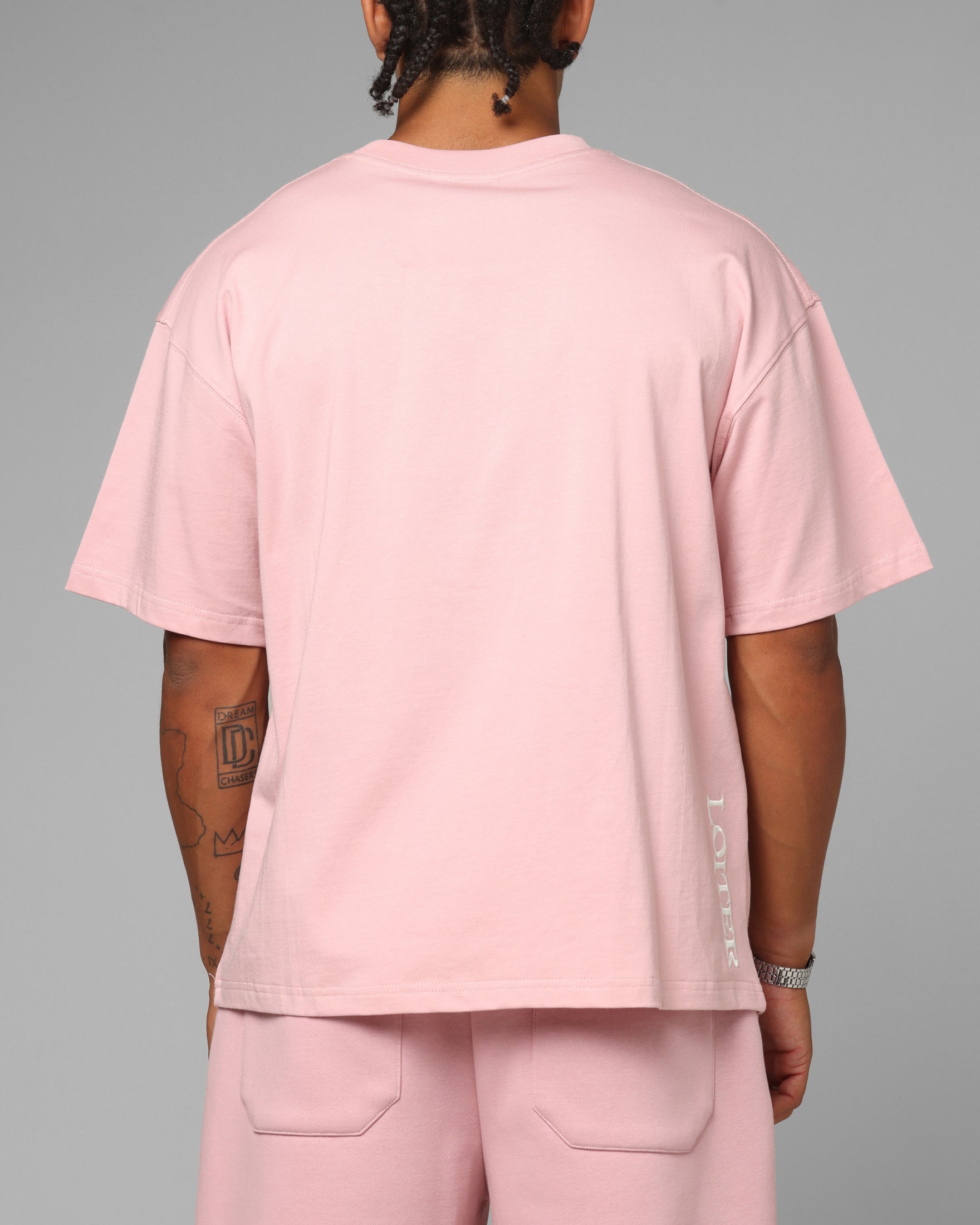 Loiter Hybrid Premium T-Shirt Dusty Pink