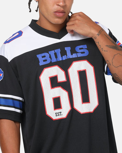 Majestic Athletic Buffalo Bills Glenver Mesh Oversized T-Shirt Black