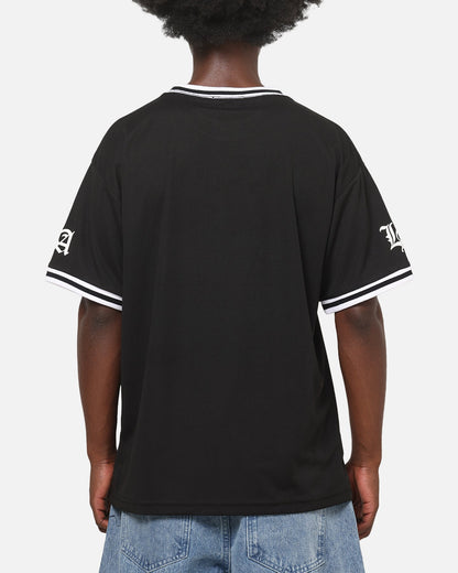 X-Large Old English Jersey T-Shirt Black