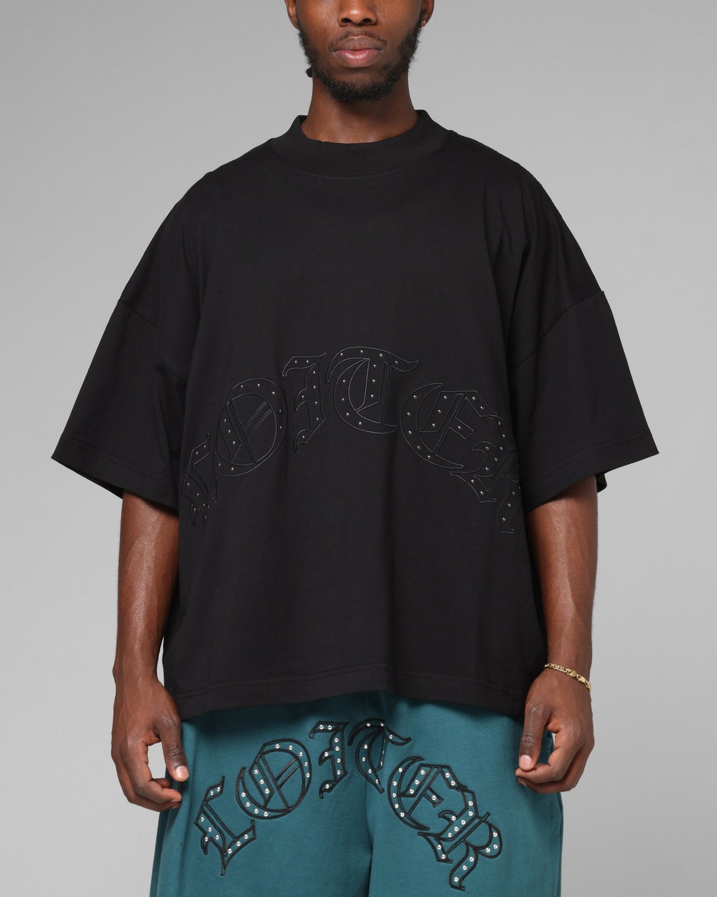 Loiter Destruct T-Shirt Black