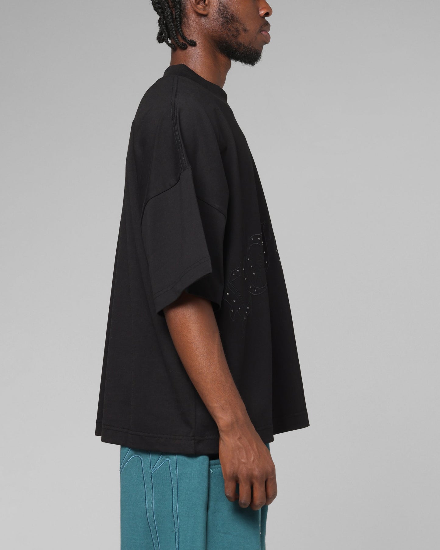 Loiter Destruct T-Shirt Black
