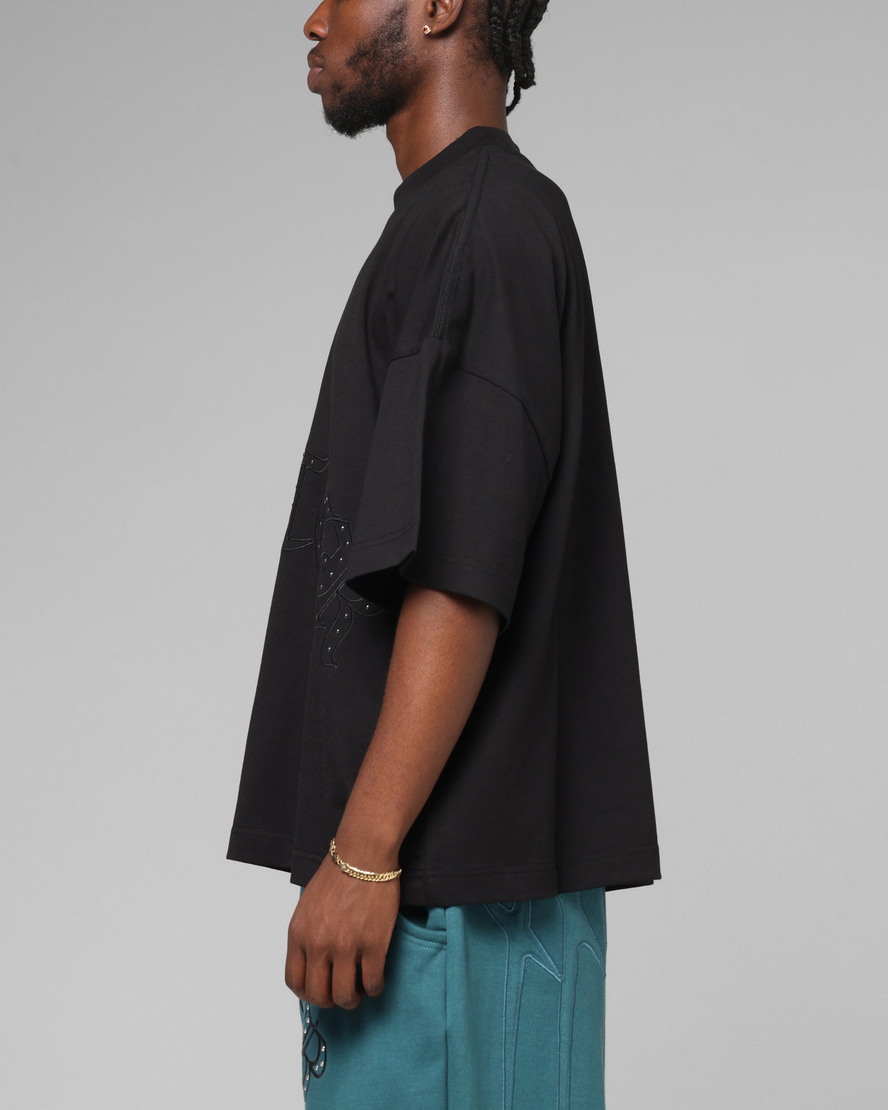 Loiter Destruct T-Shirt Black