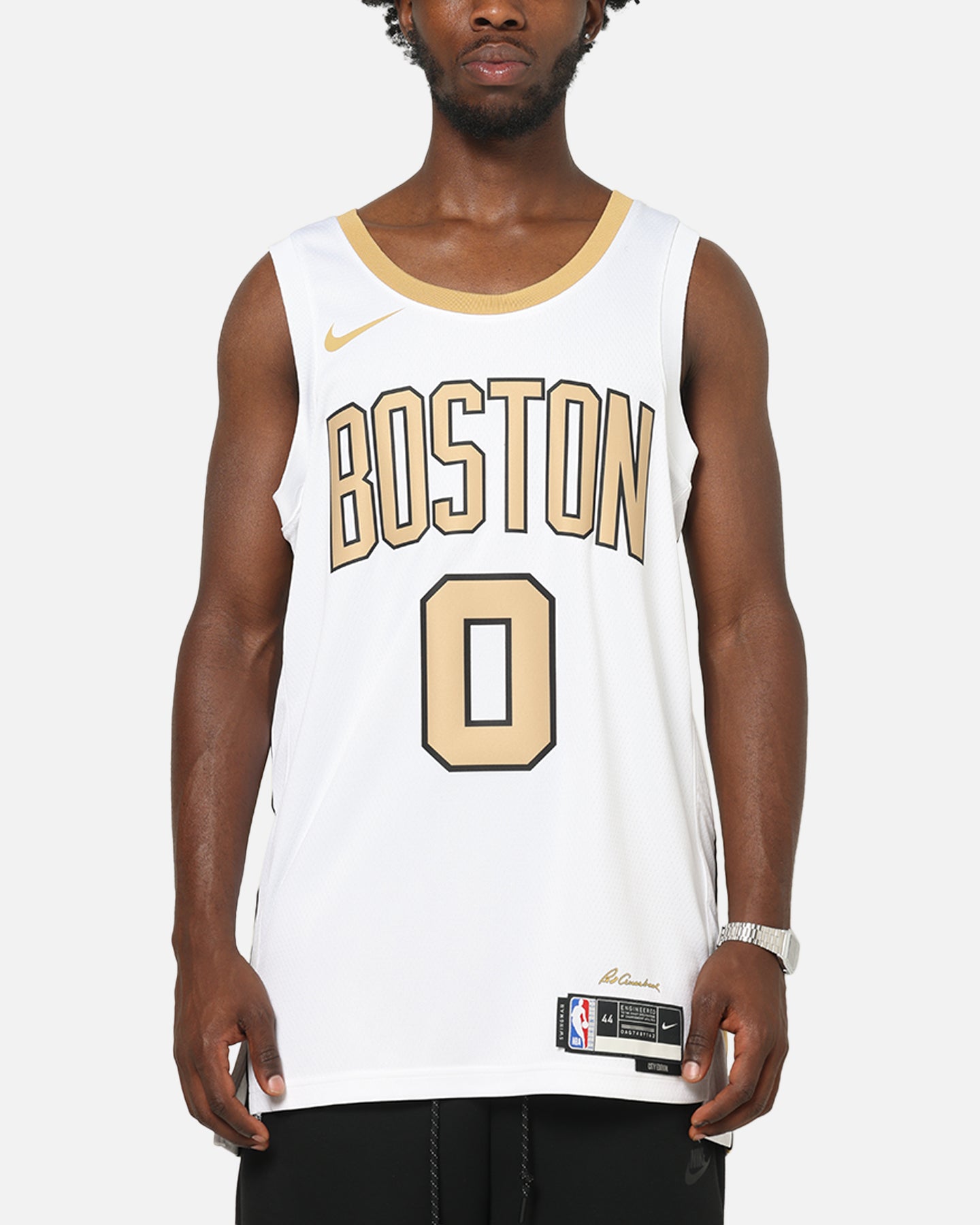 Nike Jayson Tatum Boston Celtics #0 City Edition Dri-FIT NBA Swingman Jersey White