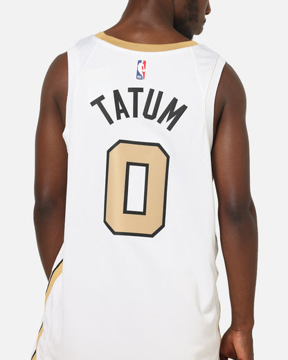 Nike Jayson Tatum Boston Celtics #0 City Edition Dri-FIT NBA Swingman Jersey White