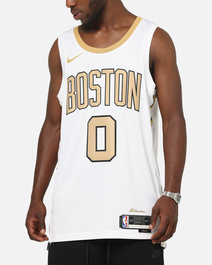 Nike Jayson Tatum Boston Celtics #0 City Edition Dri-FIT NBA Swingman Jersey White