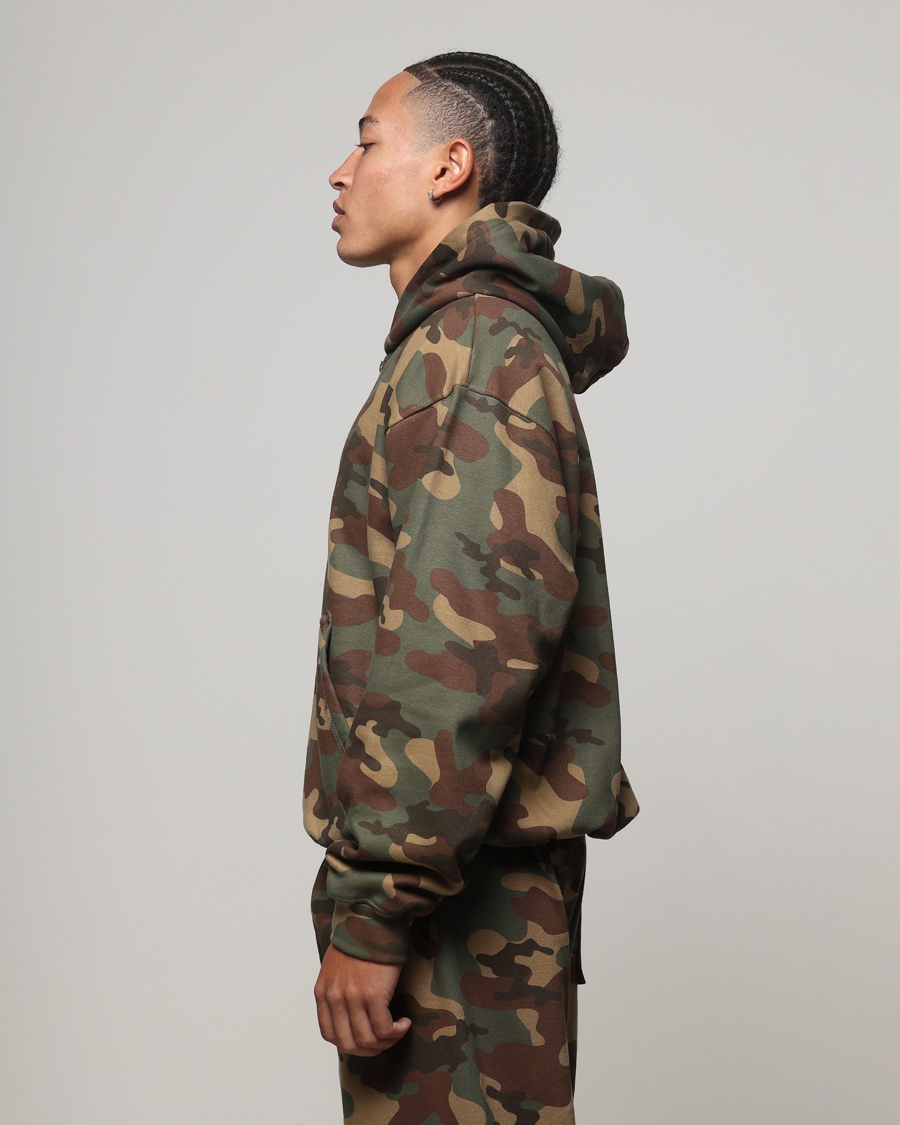 American Thrift Zip Hoodie Camo