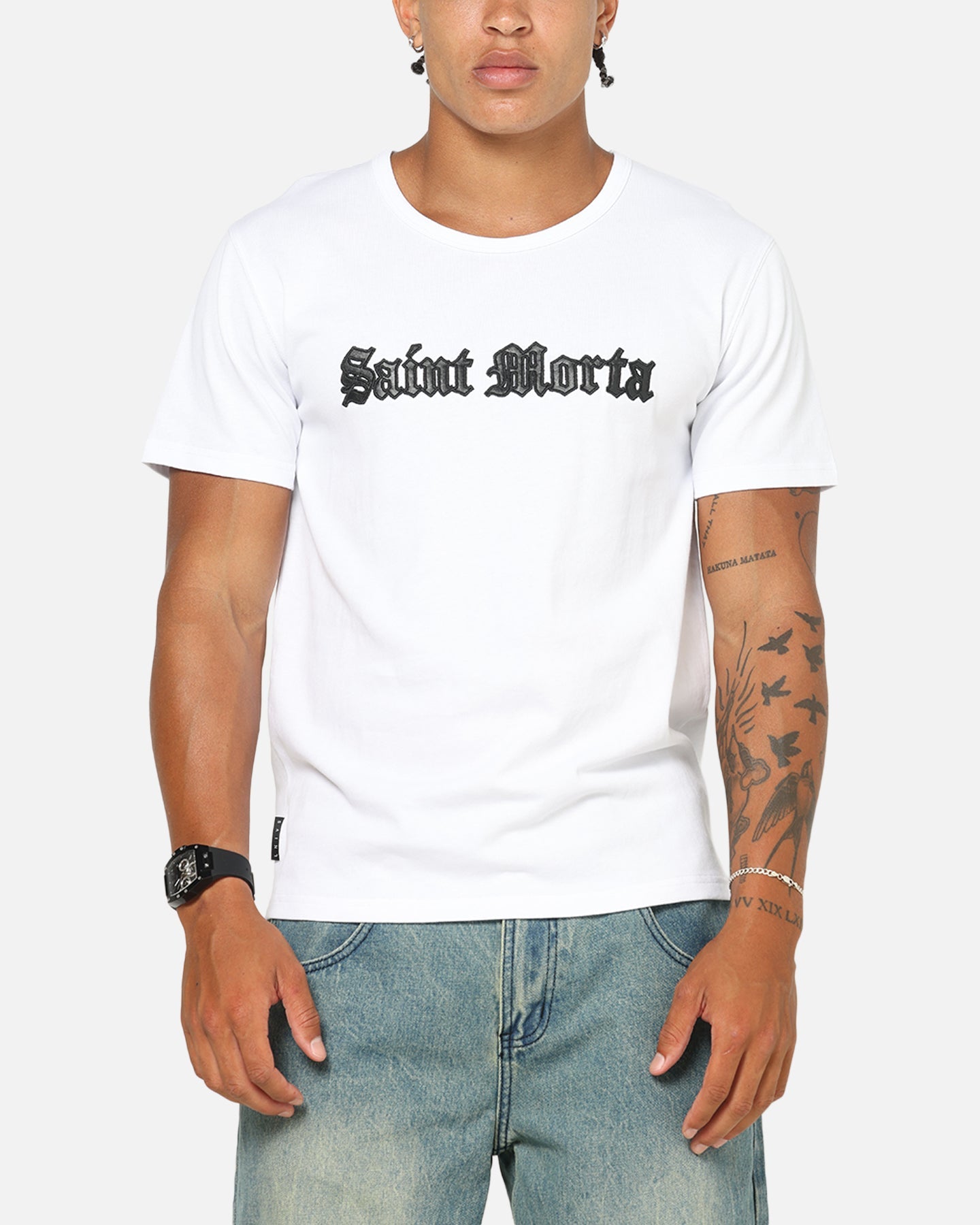 Saint Morta Cathedra El Corto T-Shirt White