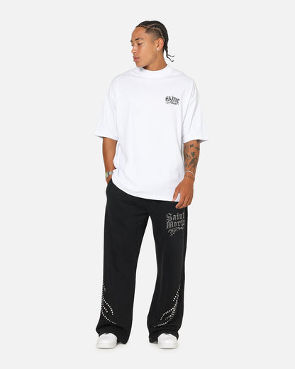 Saint Morta Serenity Mock Neck T-Shirt White