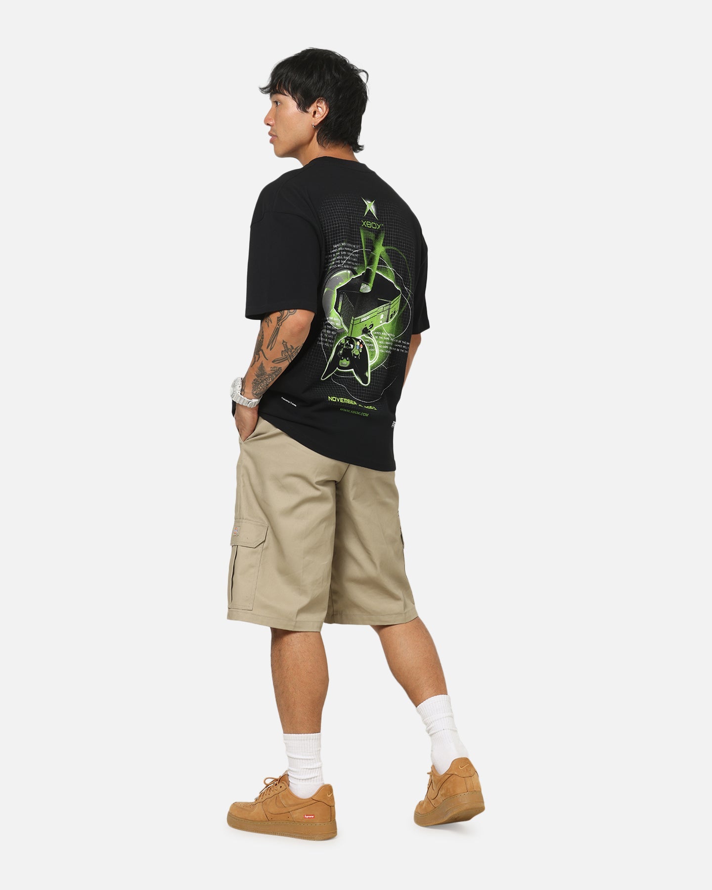73Studio X Xbox 25th Anniversary 2001 Console T-Shirt Black