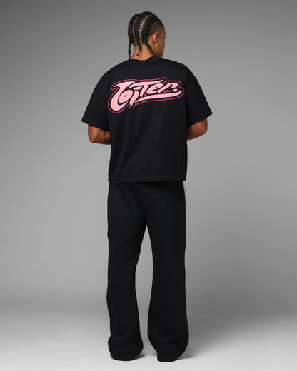 Loiter Jet Stream Chenille T-Shirt Black