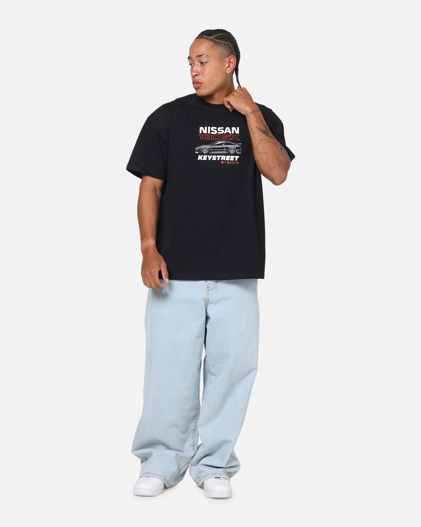 Key Street Type X Heavy T-Shirt Black