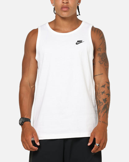 Nike Sportswear Club Tank White/Black