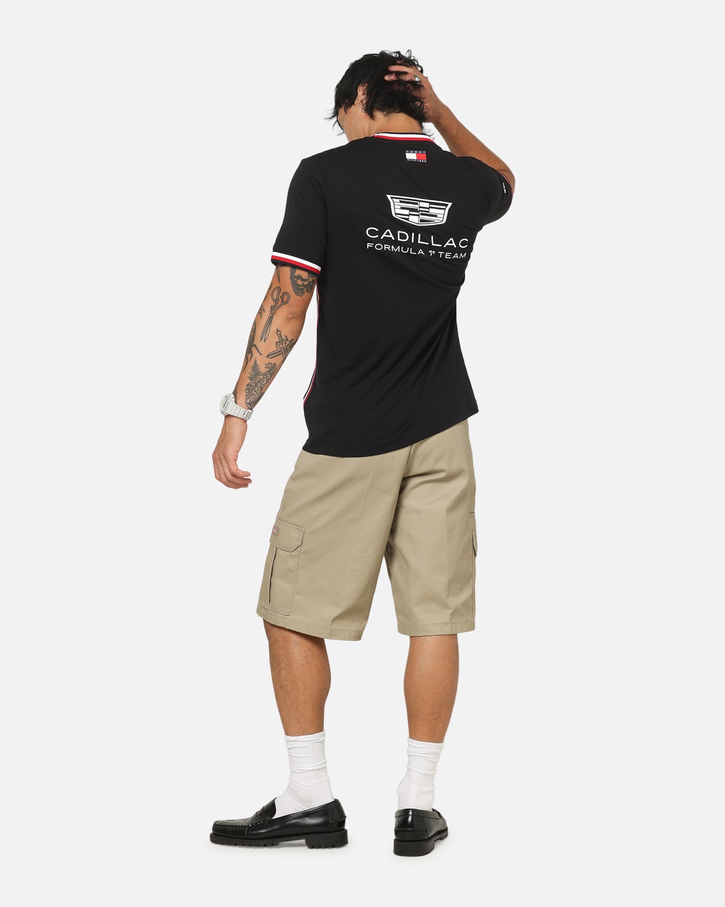 Tommy Hilfiger X Cadillac Formula 1 Team Set Up T-Shirt Black