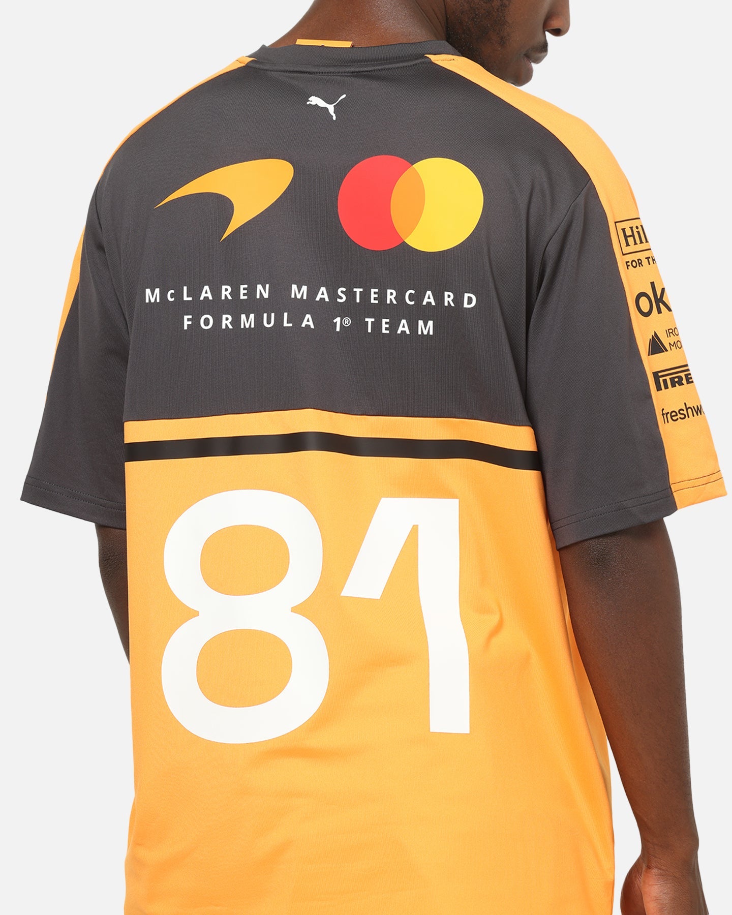 Puma X Mclaren Replica Oscar Piastri T-Shirt Papaya