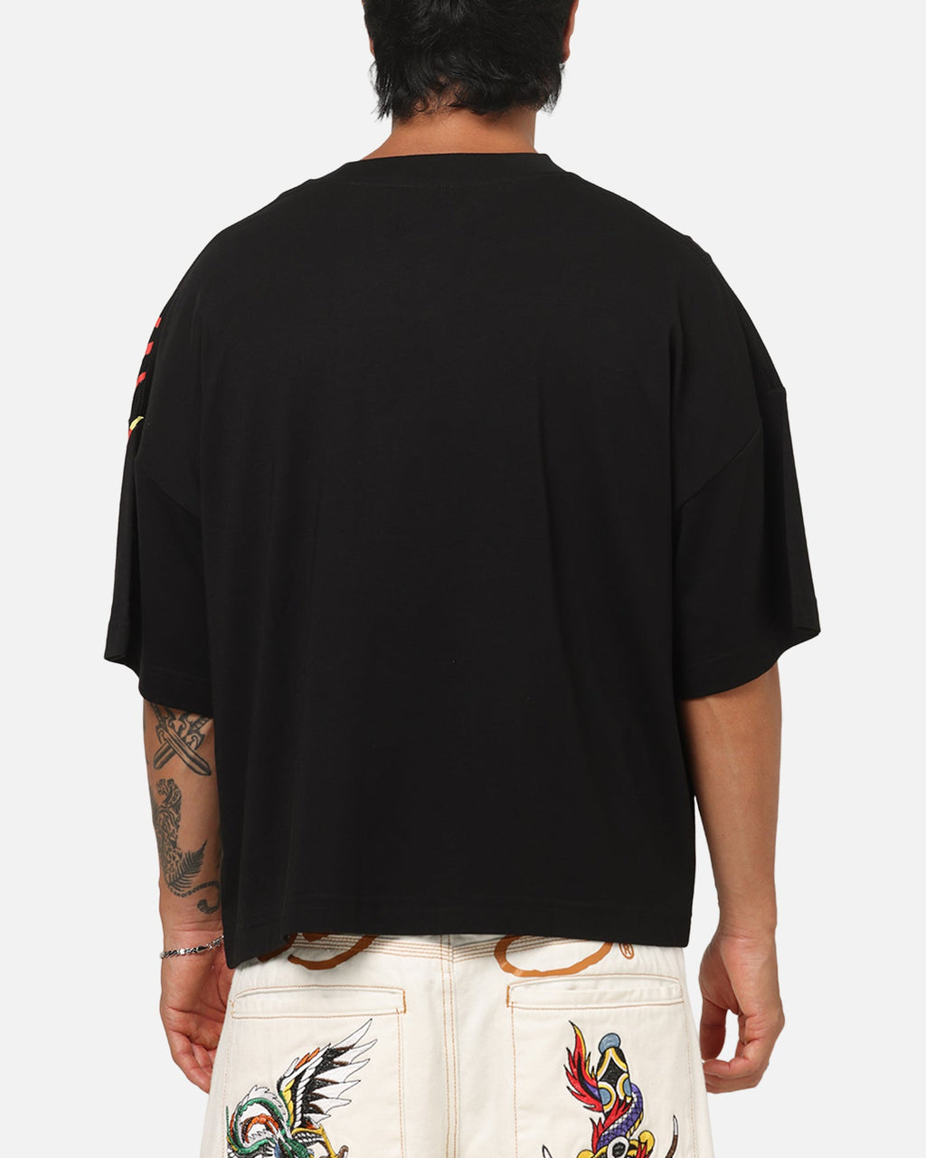 Ed Hardy Fireborn T-Shirt Black