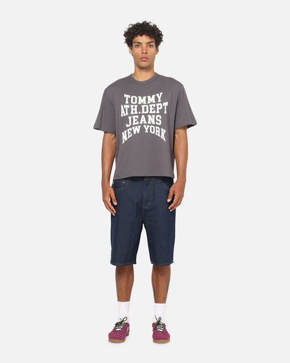 Tommy Jeans Archive Athletic Dept T-Shirt Washed Black