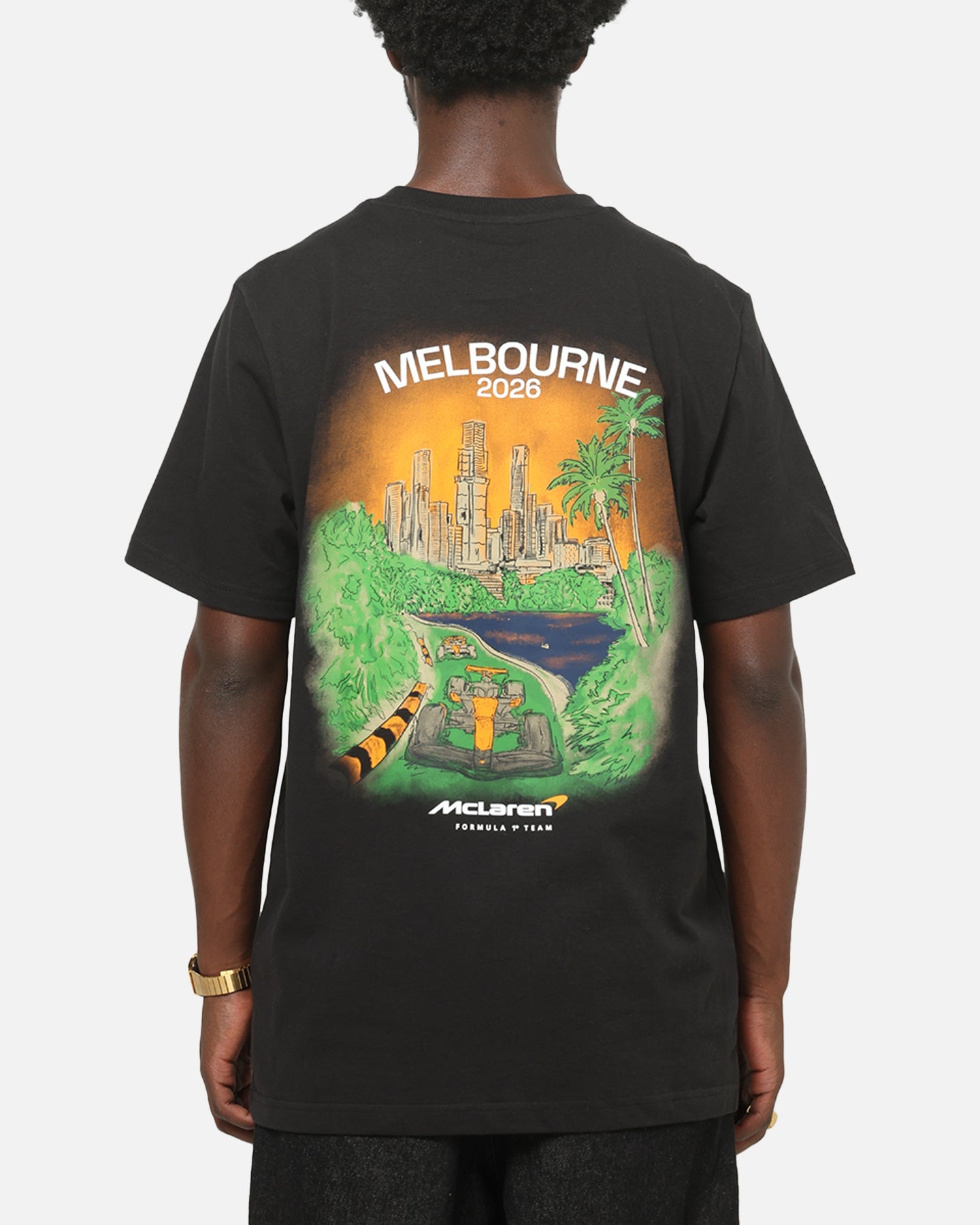 Puma X Mclaren Melbourne T-Shirt Black
