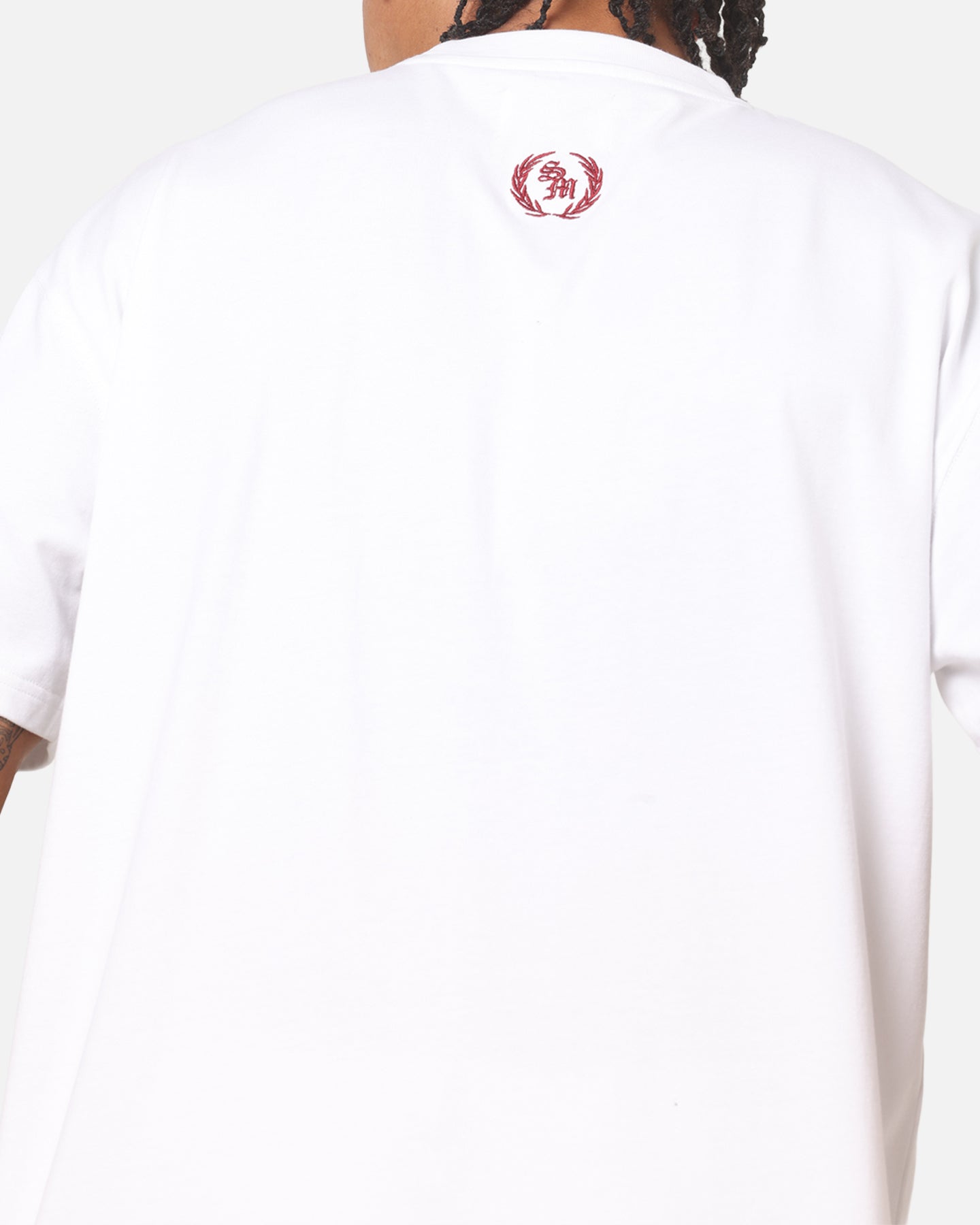 Saint Morta Regal Scripture Boxy T-Shirt White