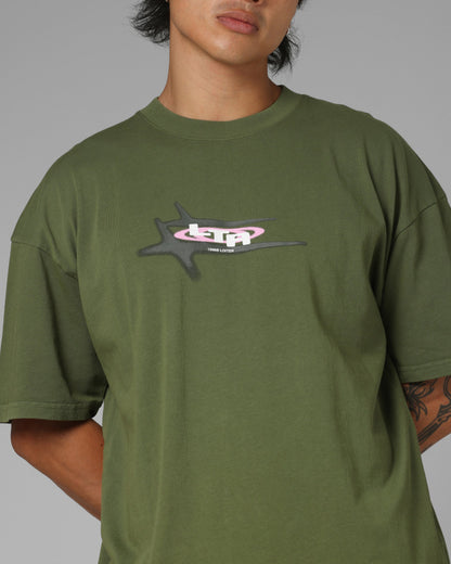 Loiter Shadowmark T-Shirt Olive Green