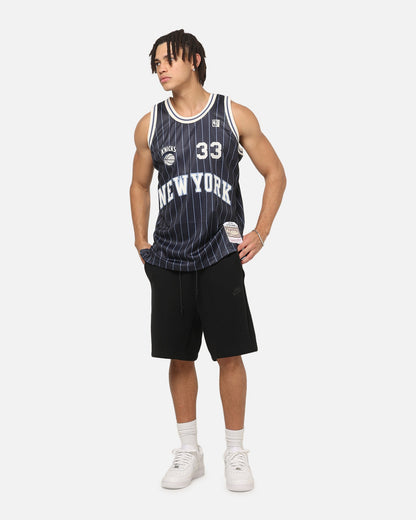 Mitchell & Ness New York Knicks Patrick Ewing #33 Playoff Energy Swingman Jersey Navy