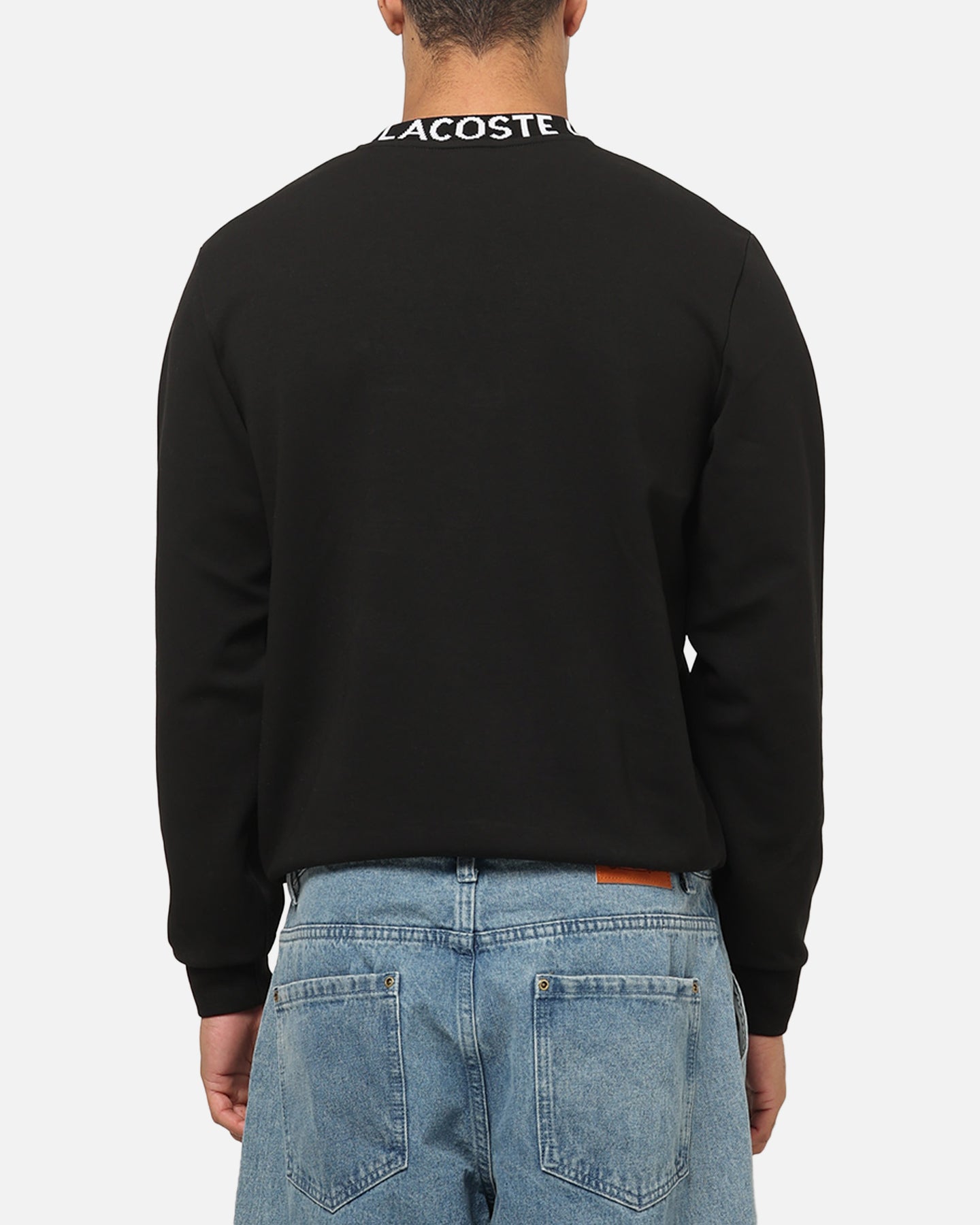 Lacoste Everyday Tech Crewneck Black