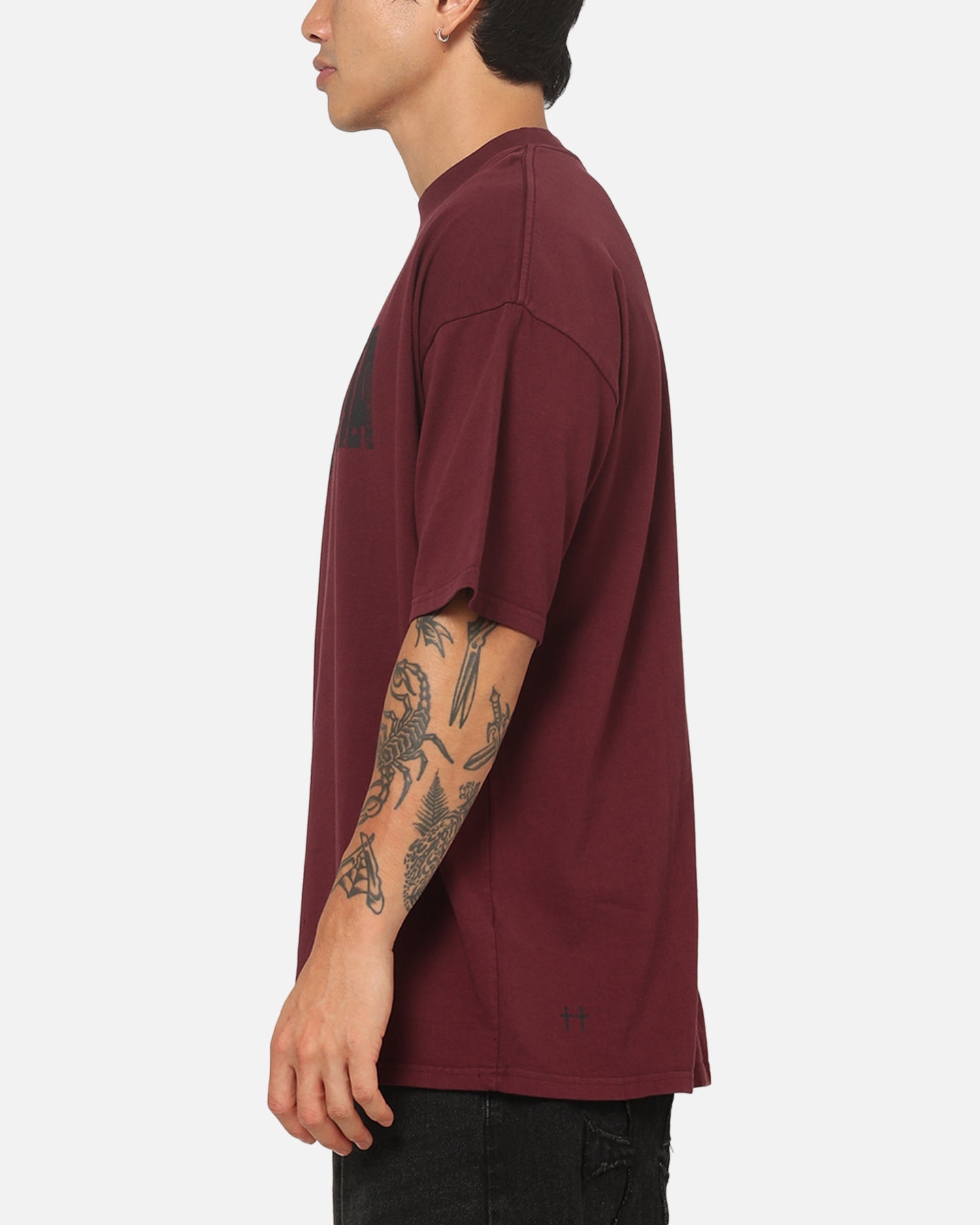 Saint Morta Exile Boxy T-Shirt Pigment Washed