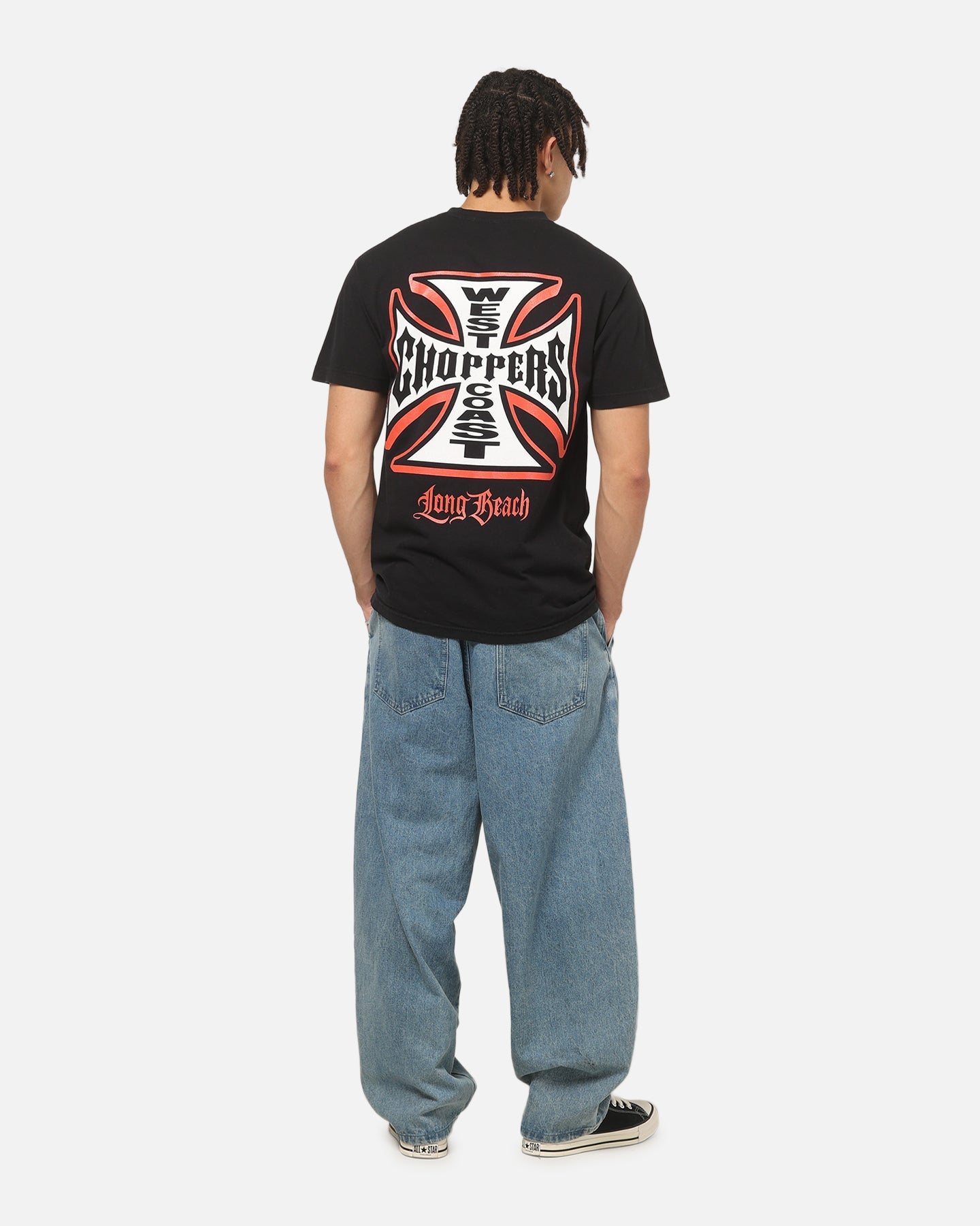 West Coast Choppers Choppers Cross T-Shirt Black