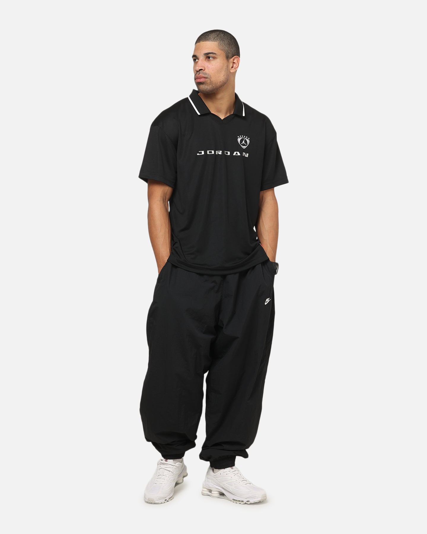 Jordan Brooklyn Soccer Top Black