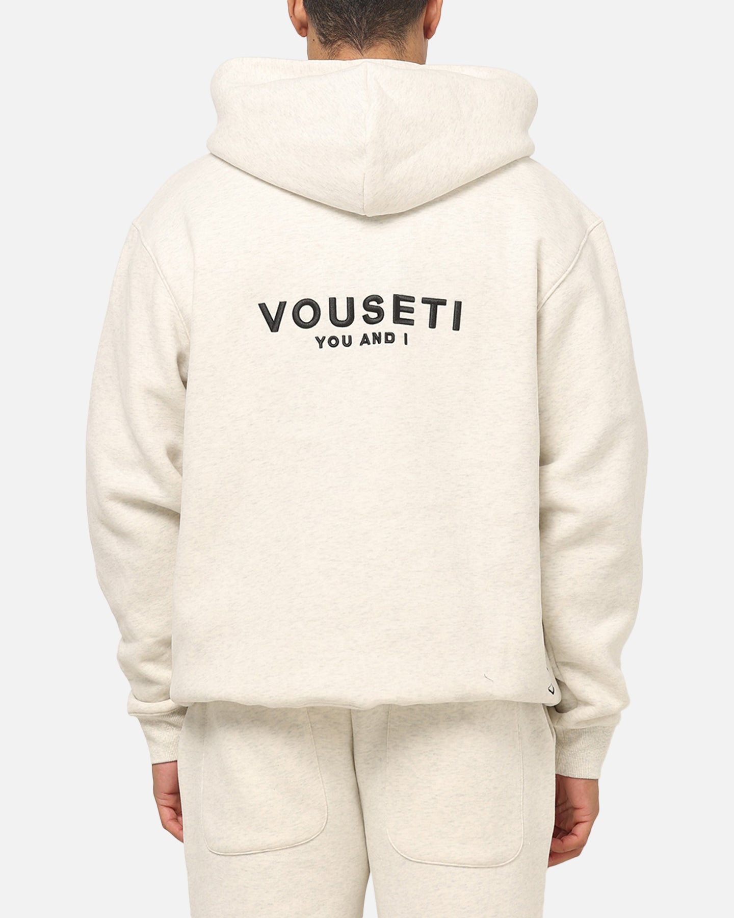 Vouseti The OG Hoodie White Marle