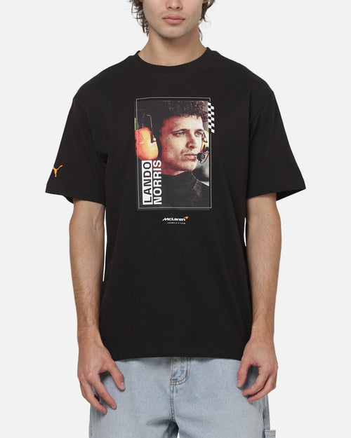 Puma McLaren Lando Norris Racing Driver T-Shirt Black