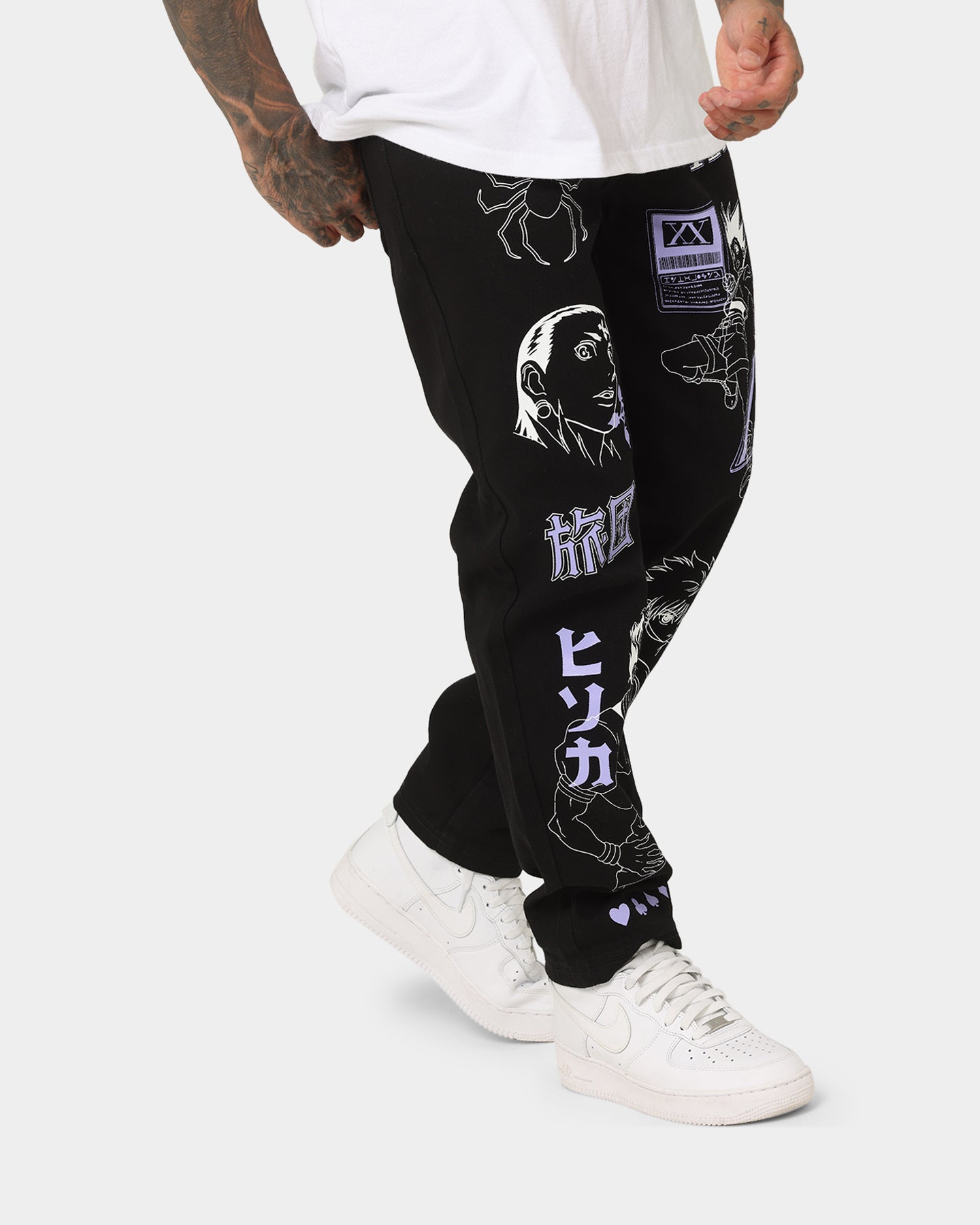 Goat Crew X Hunter X Hunter Jeans Vintage Black