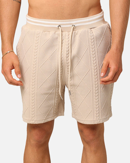 XXIII Danny Knit Shorts Beige
